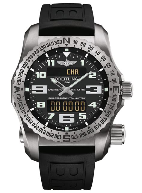 breitling emergency watch manual|how does Breitling emergency work.